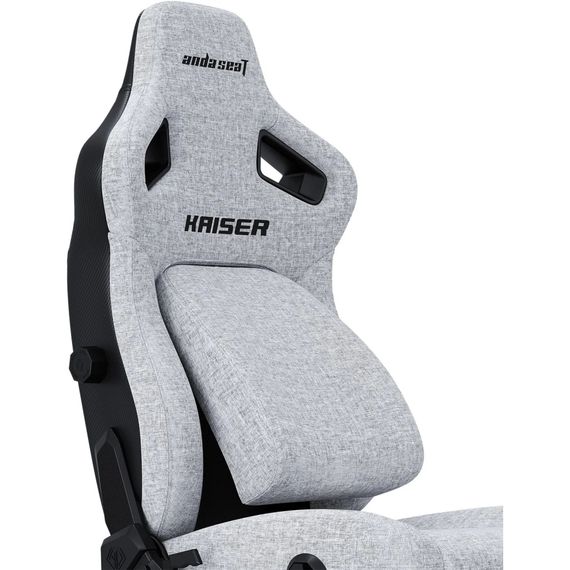 Крісло ігрове Anda Seat Kaiser 4 Fabric Size XL Grey (AD12YDDC-XLL-20-G-CF) | Зображення 6