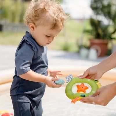 Игрушка для ванной Fehn Plansch &amp; Play Развивающая Лягушка с морскими обитателями (4001998050080) | Зображення 5