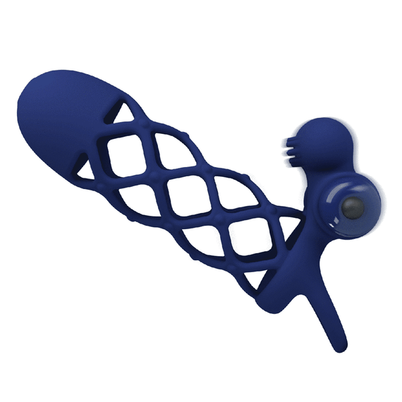 Насадка з вібрацією Pretty Love — Powerful ring, 10 vibration functions, BI-026236-3 Sex Aura | Зображення 4