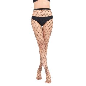 Колготки у велику сітку Babydoll 44 Чорний 8006-2