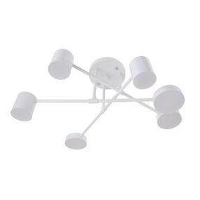 Люстра светодиодная потолочная 42W WW+NW+CW WH (BR-01 625C/6)