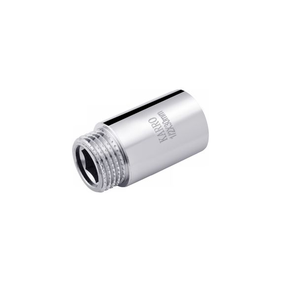 Подовжувач Karro 1/2" ВЗ, L=30 мм хромований KR-3209