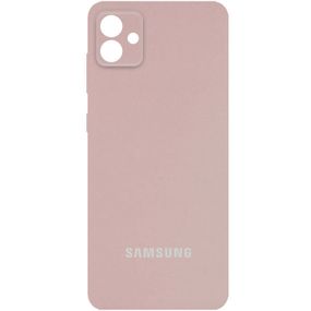 Чохол Silicone Cover Full Camera (AA) для Samsung Galaxy A04e, Рожевий