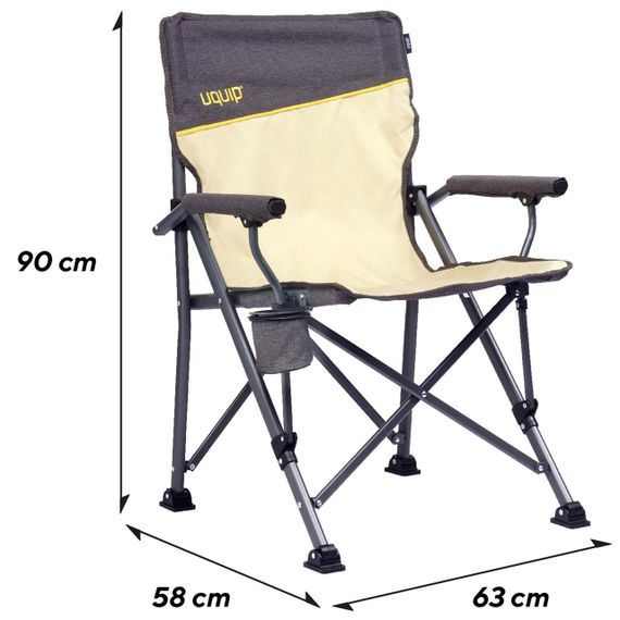 Крісло розкладне Uquip Roxy Sand/Grey (244038) | Зображення 5