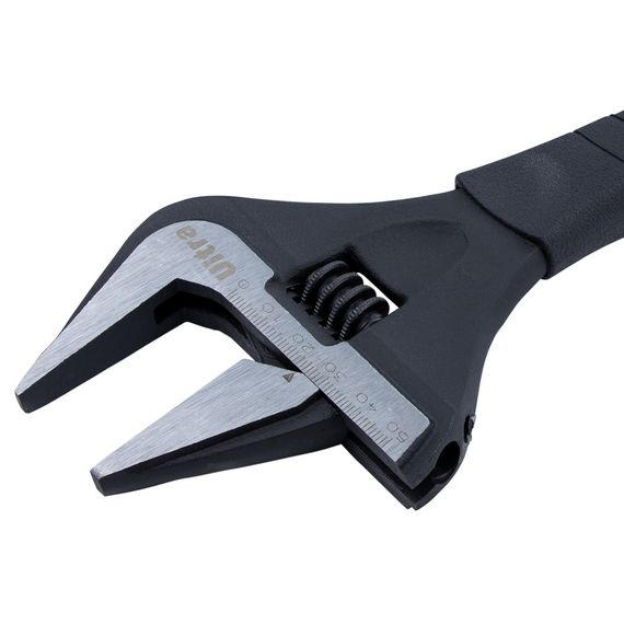 Ключ розвідний Ultra з тонкими губками 255 мм 0-50 мм CrV (4100132) | Зображення 2