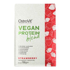 Протеин OstroVit Vege Protein Blend 700 g /23 servings/ Strawberry