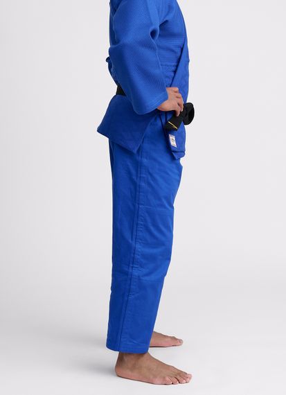 Кімоно для дзюдо ліцензійне IPPONGEAR, серія LEGEND 2 (IJF Approved), синє, розмір 190, Slim Fit (приталений крій) | Зображення 6