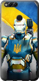 Чехол на Huawei Honor 7X Украинский киборг "980u-1139-17620"