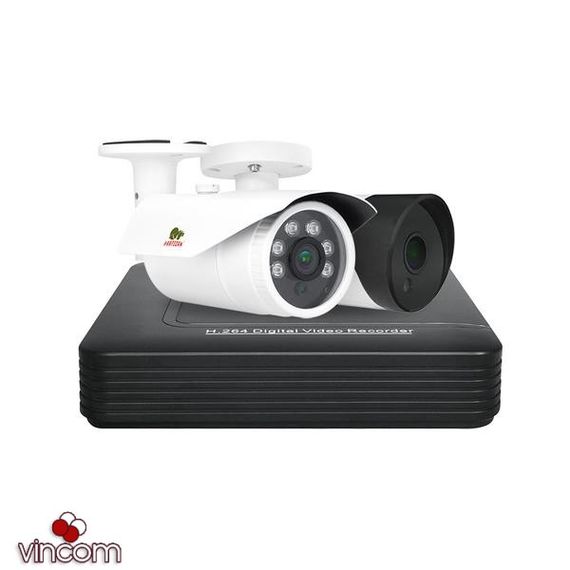 Комплект видеонаблюдения Partizan PRO AHD-36 2xCAM  1xDVR  HDD | Зображення 2