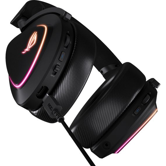 Навушники ASUS ROG Delta II Black (90YH03W0-BHUA00) | Зображення 4