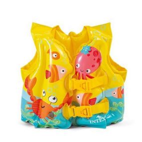 Детский надувной жилет Рыбки 59661NJ-2 размер 41 х 30 см