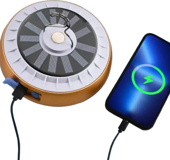 Підвісна кемпінгова USB лампа з Power Bank та сонячною панеллю XPRO (234564458_324) | Зображення 9