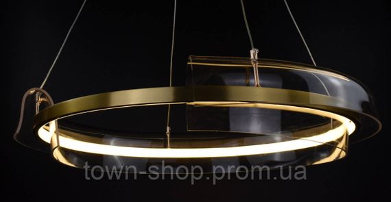 Люстра потолочная LED SGA24-800 Латунь 30-150х80х80 см. | Зображення 6