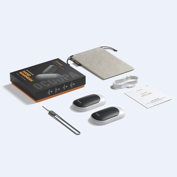 Магнитные электрические грелки для рук 2-в-1 5000 mAh Ocoopa Heater UT3 Lite | Зображення 1
