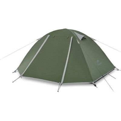 Палатка Naturehike чотиримісний P-Series CNK2300ZP028 темний оливкови (6976023920455)