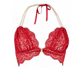 Кружевной бюстгальтер Bracli Bego's Красный S