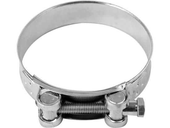 Хомут сталевий, з гвинтовим затискачем GBS W1 VOREL : Ø= 92-97/ 24 мм, оцинкований VR-73807