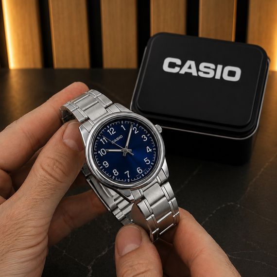 Чоловічий годинник Casio MTP-V005D-2B4 | Зображення 6