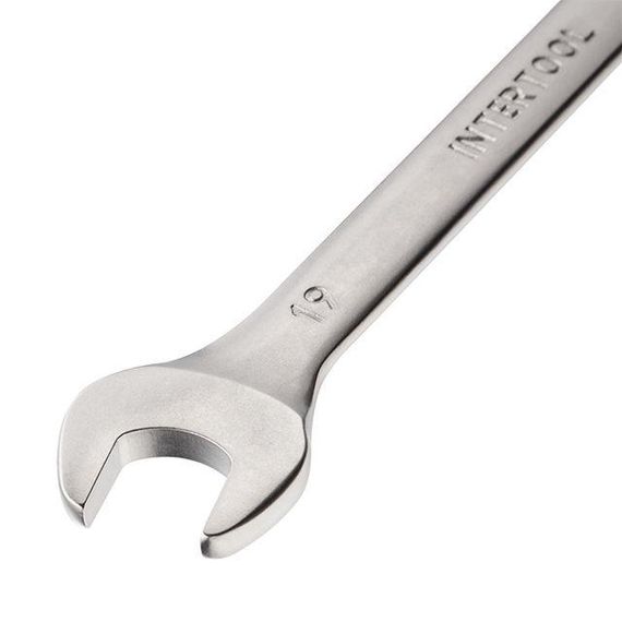 Ключ комбінований 19 мм, Cr-V INTERTOOL HT-1219 | Зображення 1
