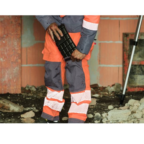 Штани робочі NEON, сигнальні, оранжеві, розмір 56 | Зображення 3