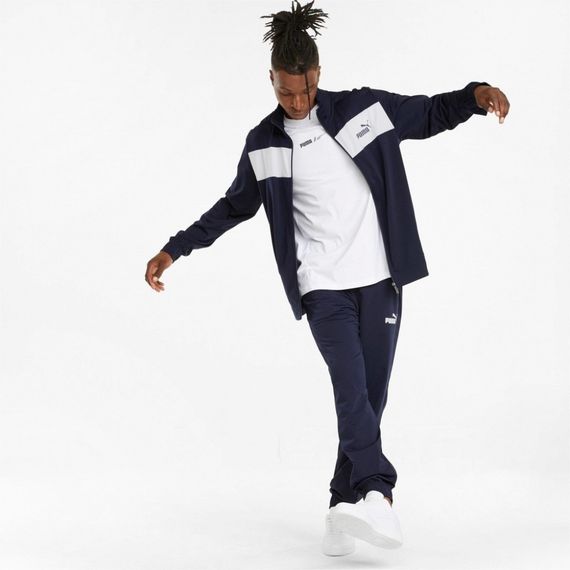 Костюм спортивный мужской Puma Poly Suit 845844 06 (синий, полиэстер, эластик, для тренировок, логотип пума) | Зображення 3