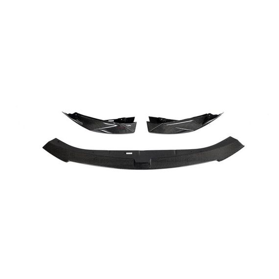 Накладка на передній бампер Lip V1 (для G82/G83, Карбон) для BMW 4 серія G22/23/26 2020- рр | Зображення 5