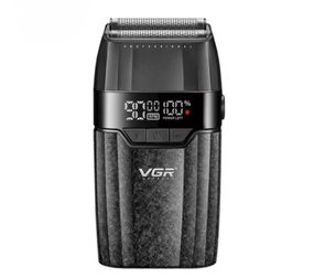 Электробритва VGR V640S беспроводной аккумуляторный шейвер сеточный для мужчин 3 скорости Черный