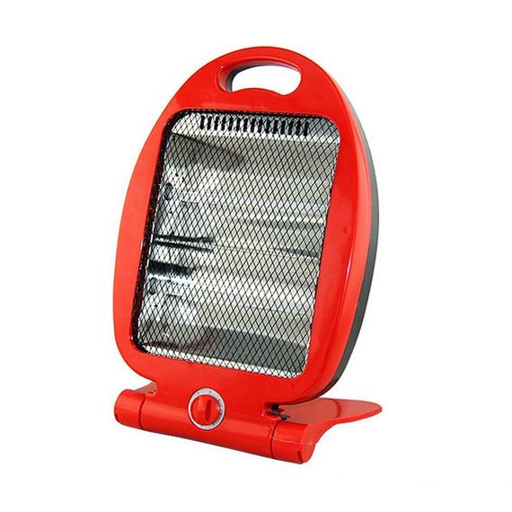 Обігрівач інфрачервоний KG-200-2, 800W, 3 режими 1000/2000W, Red, Box