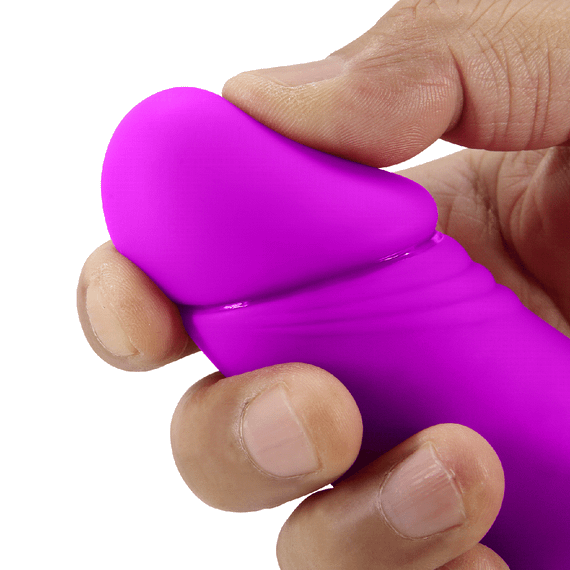 Вібрострапон безременний Pretty Love Zanini жіночий, з кліторальною пульсацією, 28.3 х 4 см sexstyle | Зображення 4