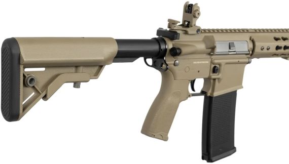 Страйкбольна гвинтівка Evolution Recon 10 Amplified Carbontech AEG 6 мм Tan | Зображення 3