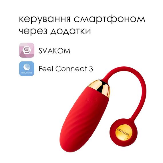 Інтерактивне віброяйце Svakom Ella Neo | Зображення 1