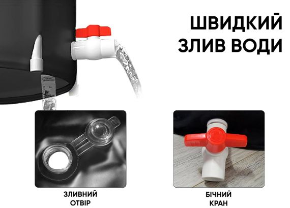 Каркасна крижана кріо ванна EasyFit круглий басейн для оздоровлення (EF-2306) | Зображення 3