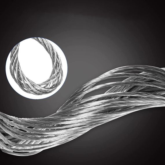 Замок блокіратор з тросом на вікна, двері + 2 ключа, Чорний / Захисний замок від дітей / Блокувальник вікон з ключем | Зображення 6