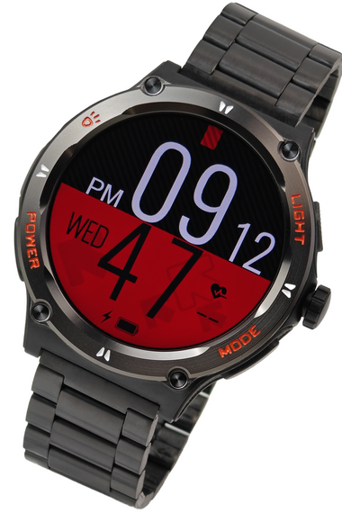 Smart Advanture Steel Black з компасом, 2 ремешка | Зображення 5