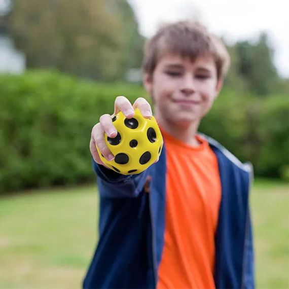 Прыгающий мяч антистресс 1 шт, Sky Ball Gravity Ball, Цвет Рандом / Антигравитационный мяч попрыгун | Зображення 2