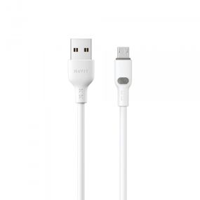 Кабель USB - Micro USB HAVIT HV-CB6292 2.4A 1м White