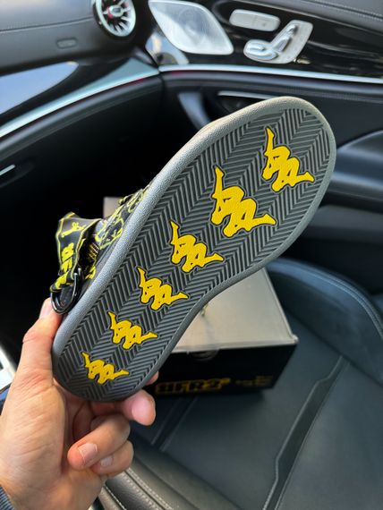 Кроссовки kappa fatty Black Yellow , Вьетнам kp001 40 25.5 | Зображення 2