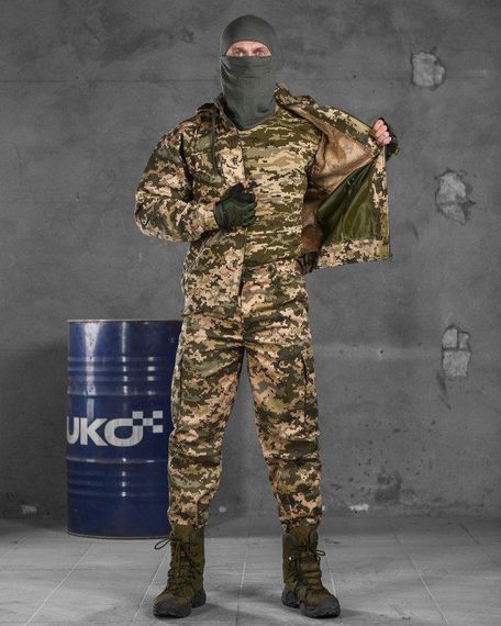 Тактический костюм defender пиксель + футболка пиксель ВТ6593