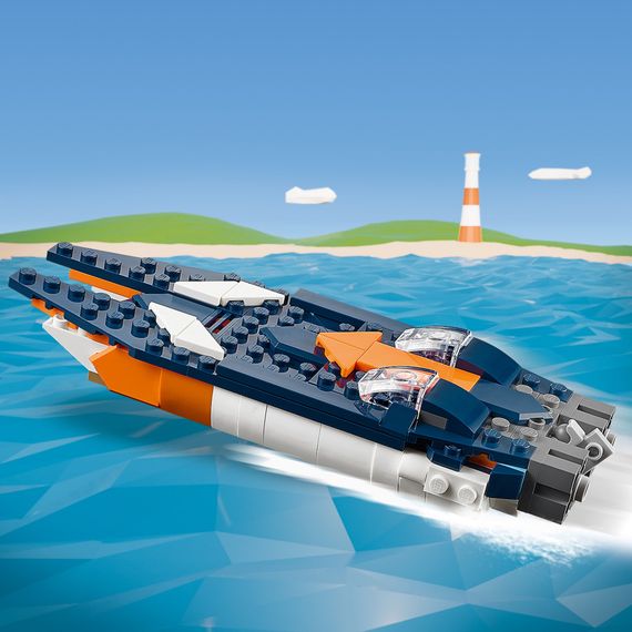 Конструктор LEGO Creator Надзвуковий літак 215 деталей (31126) | Зображення 7
