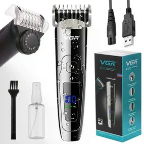Машинка для стрижки VGR V-072 • Акумуляторна машинка VGR V-072 для стрижки волосся та догляду за бородою з професійним дизайном