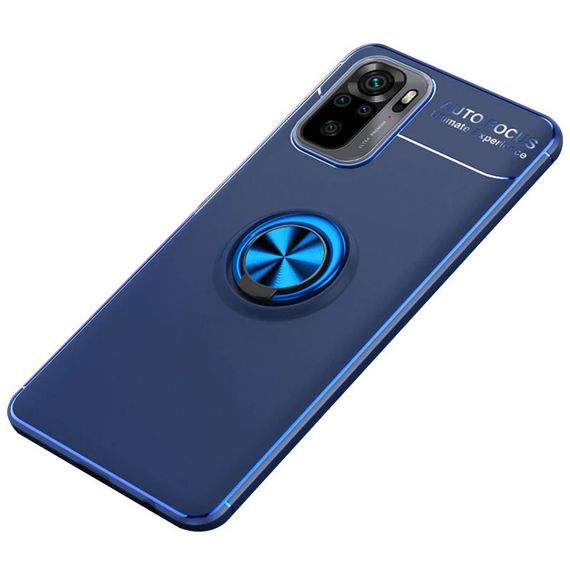 TPU чохол Deen ColorRing під магнітний тримач (opp) для Xiaomi Redmi Note 10 / Note 10s