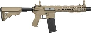 Винтовка страйкбольная Evolution Recon 10" Amplified Carbontech AEG 6 мм Tan