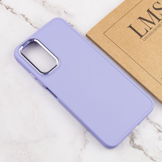 TPU чохол Bonbon Metal Style для Samsung Galaxy A14 4G/5G Бузковий / Dasheen | Зображення 3