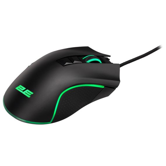 Мишка 2E MG340 RGB USB Black (2E-MG340UB) | Зображення 2