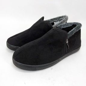 Черевики на осінь утеплені 42р 26,5см, домашні чоловічі валянки, зимові бурки на хутрі. Колір: чорний