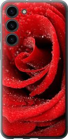 Чехол на Samsung Galaxy S23 Plus Красная роза "529u-2905-17620"