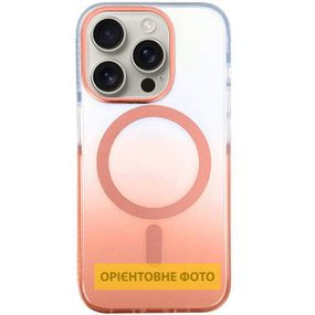Чехол TPU+PC Phantom with MagSafe для Apple iPhone 16e (6.1") Peach