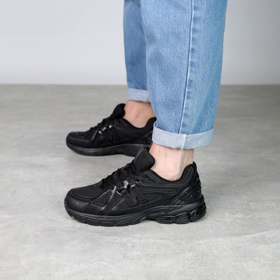 Кросівки чоловічі 591360 Чорні 40 41 42 43 44 45 | Зображення 7