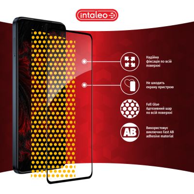 Стекло защитное Intaleo Full Glue Moto G84 Black (1283126582363) | Зображення 6