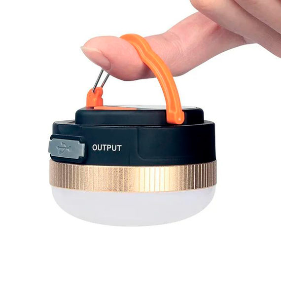 Світлодіодний ліхтар кемпінг YD-7, 7SMD, біле червоне світло, АКБ Li-Ion, Power Bank, магніт, ЗП Туре-C | Зображення 2
